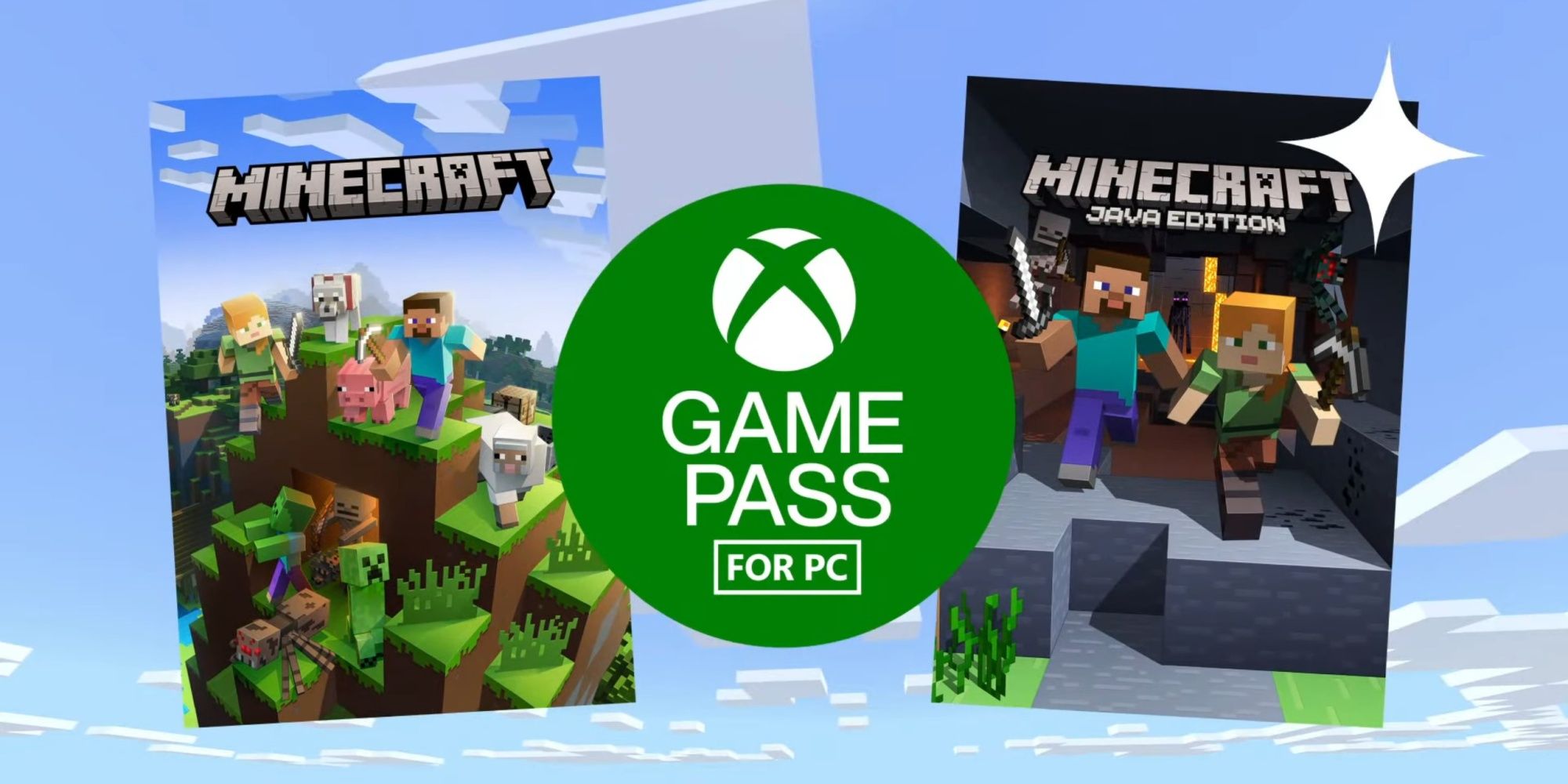 Minecraft Bedrock and Java Editions for Xbox Game Pass for PC