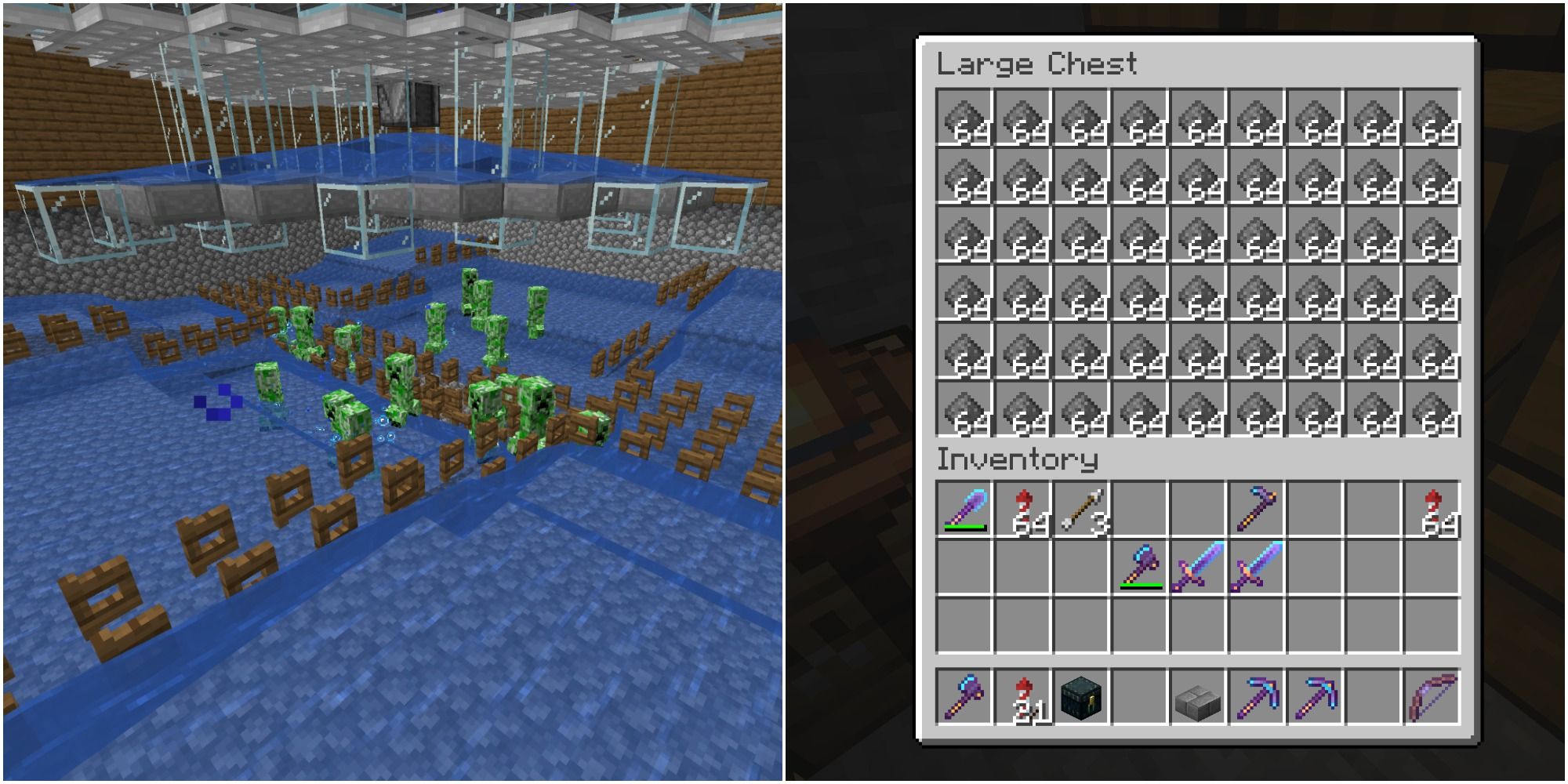 How to get music discs from creepers in Minecraft