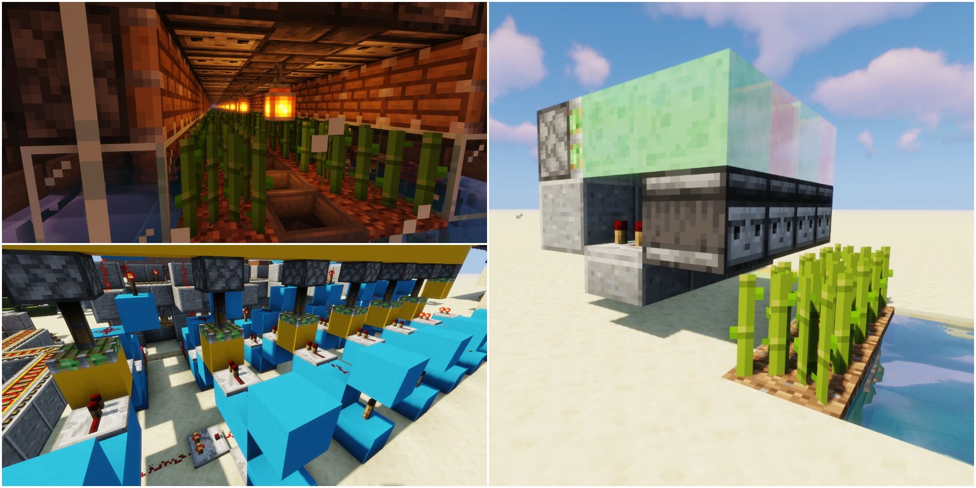 Minecraft: 10 Simple Redstone Builds! 
