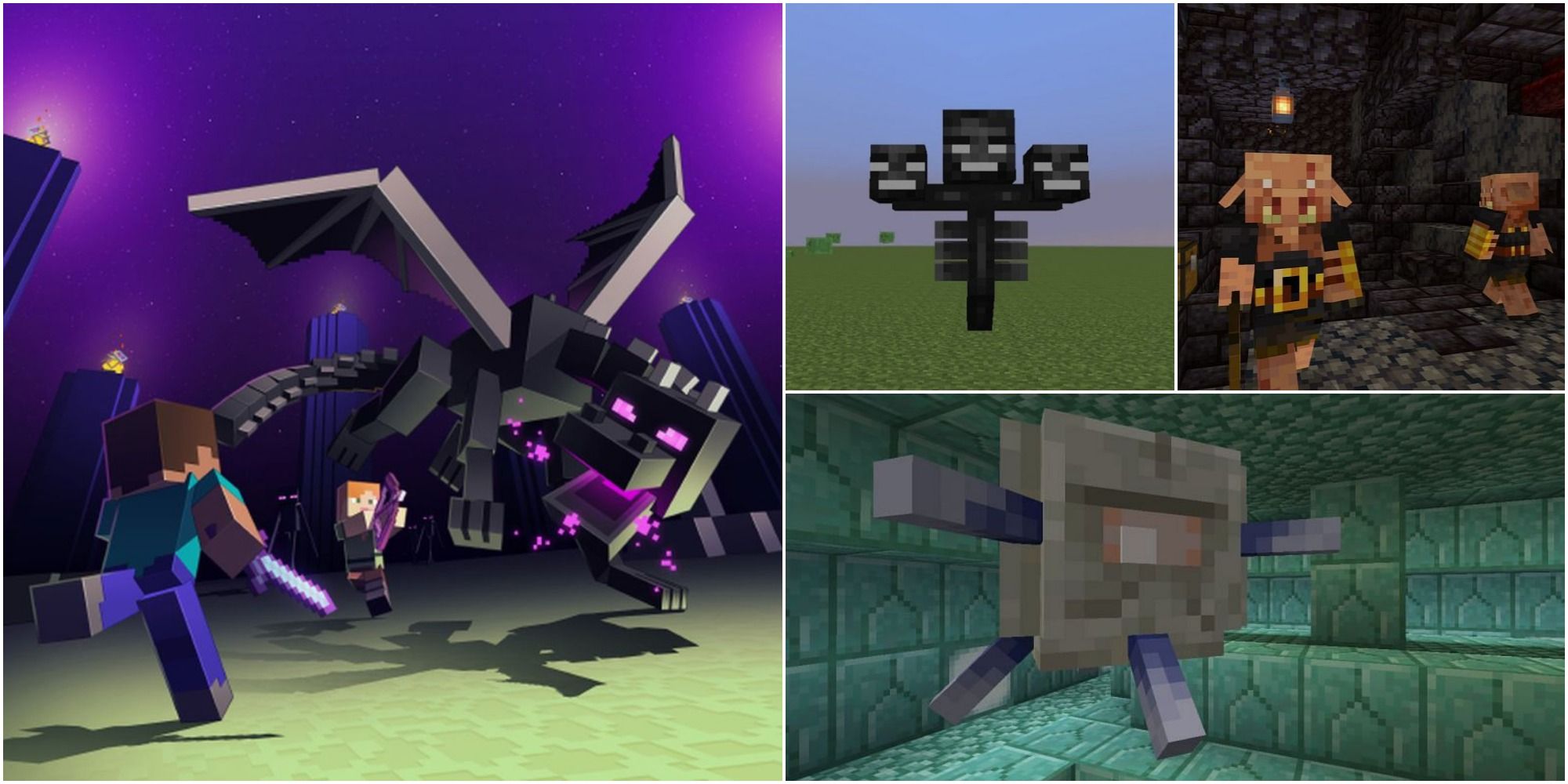 omhyggeligt Tilfældig sirene Minecraft: 15 Strongest Enemy Mobs, Ranked