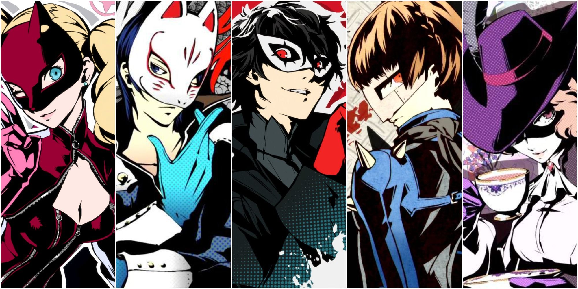 Persona 5 - Joker, Haru, Yusuke, Ann, Makoto
