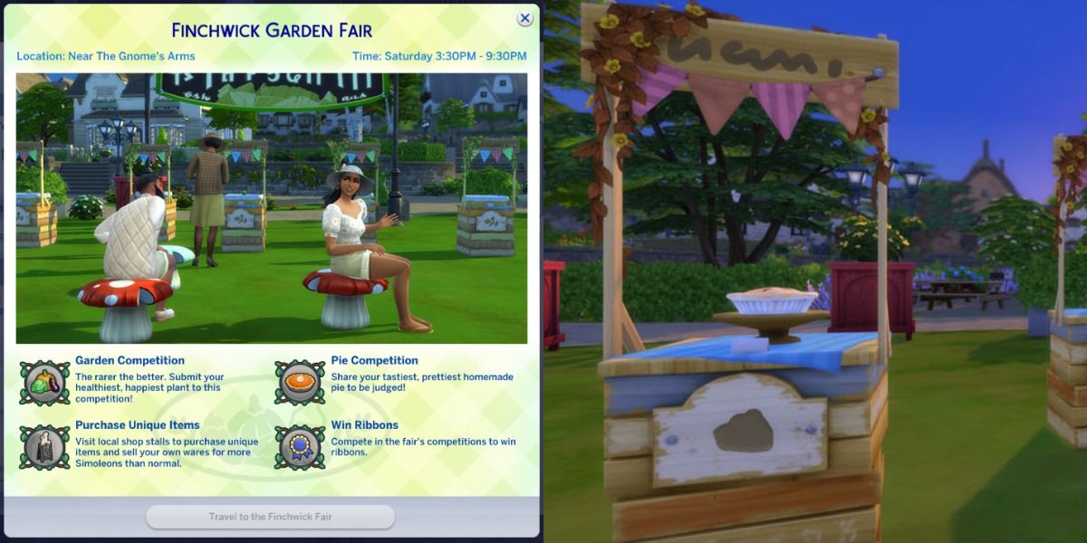 Garden Fair sims 4