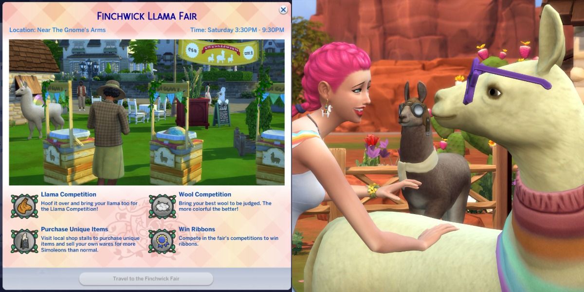 Llama Fair sims 4