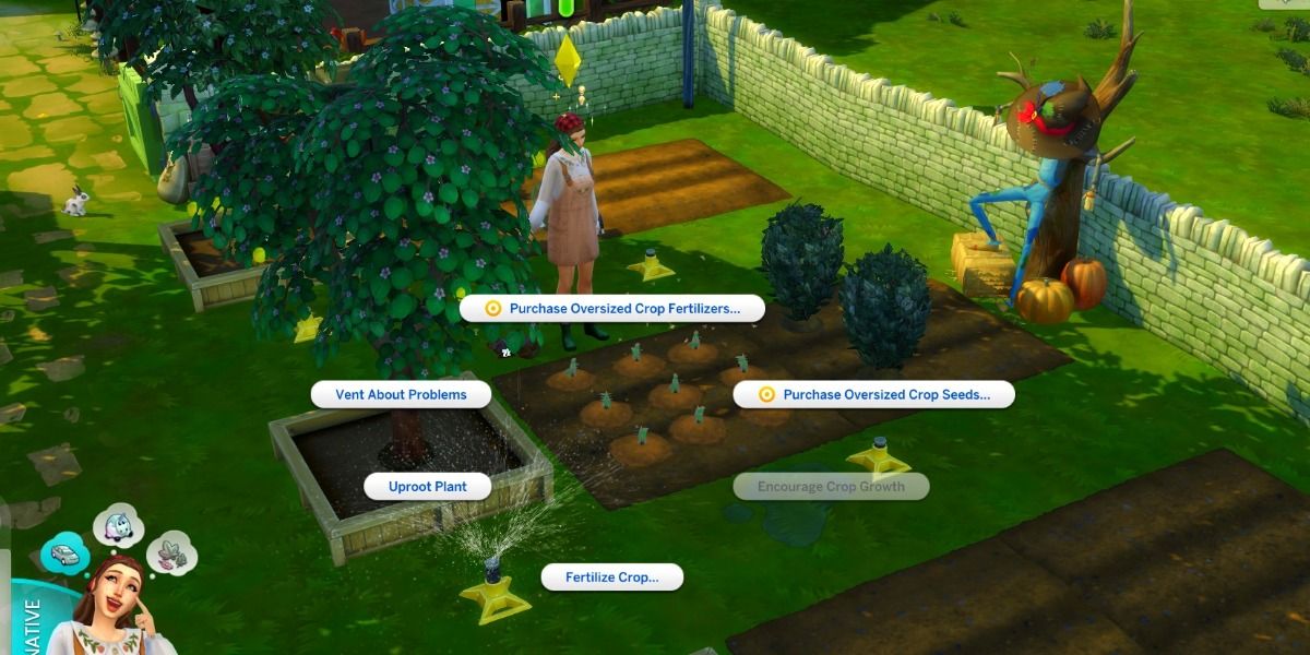 talking with plants sims 4