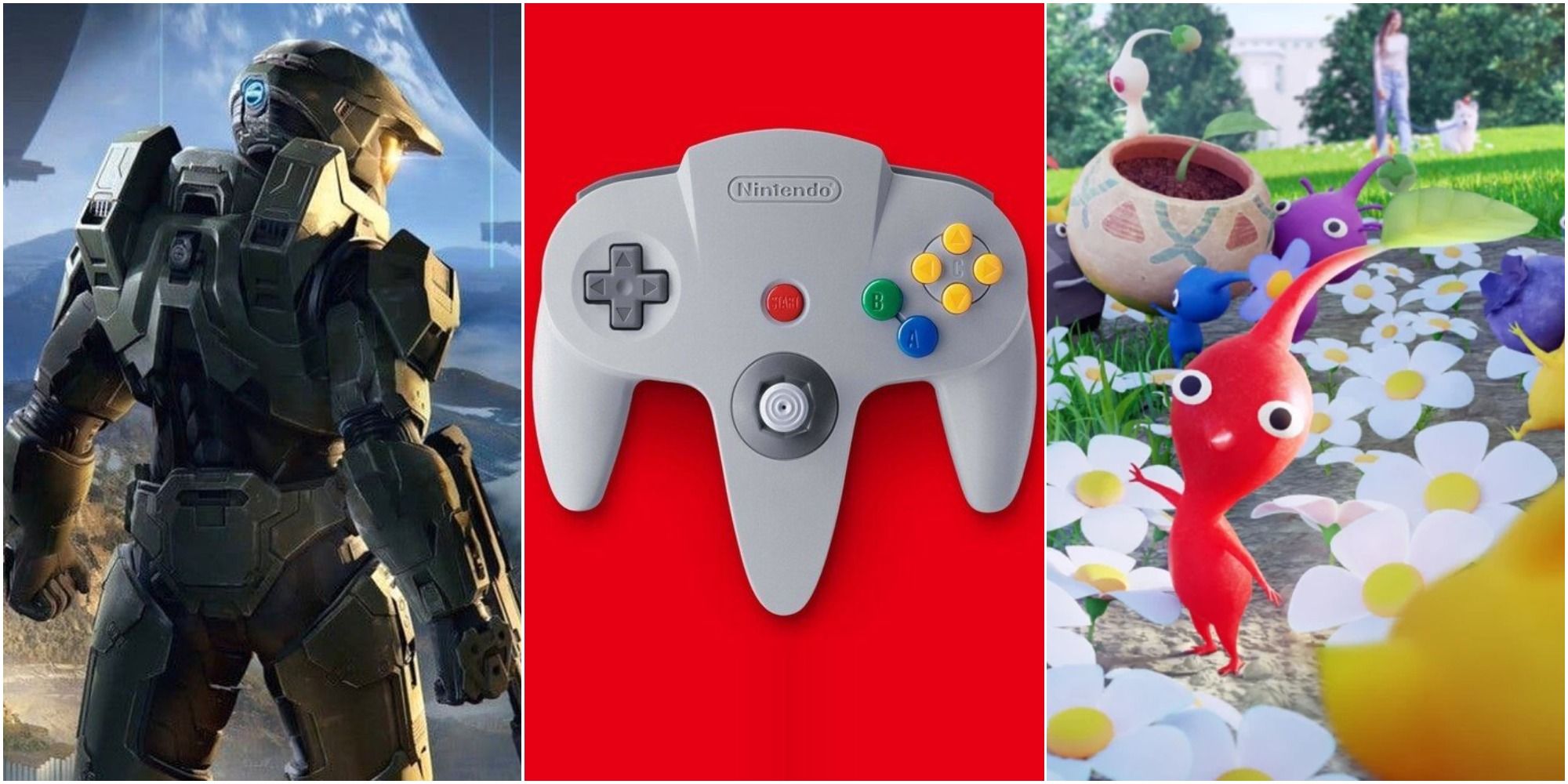 master chief n64 controller pikmin