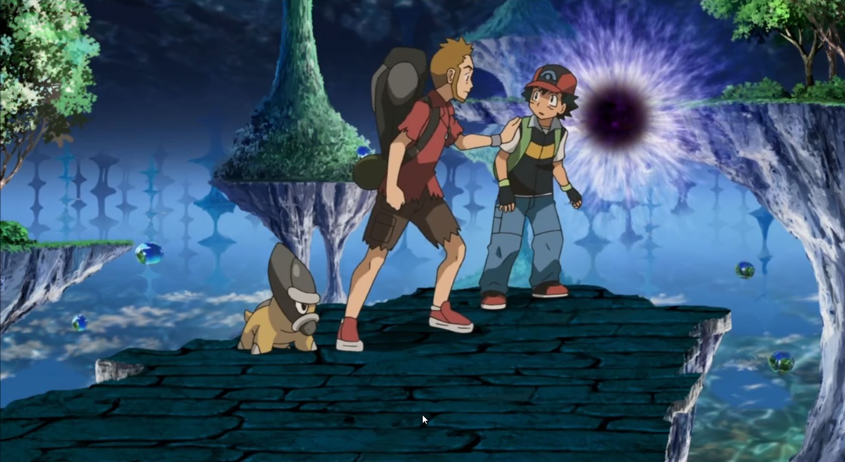 Giratina And The Sky Warrior Takes Ash To Pokemon Hell