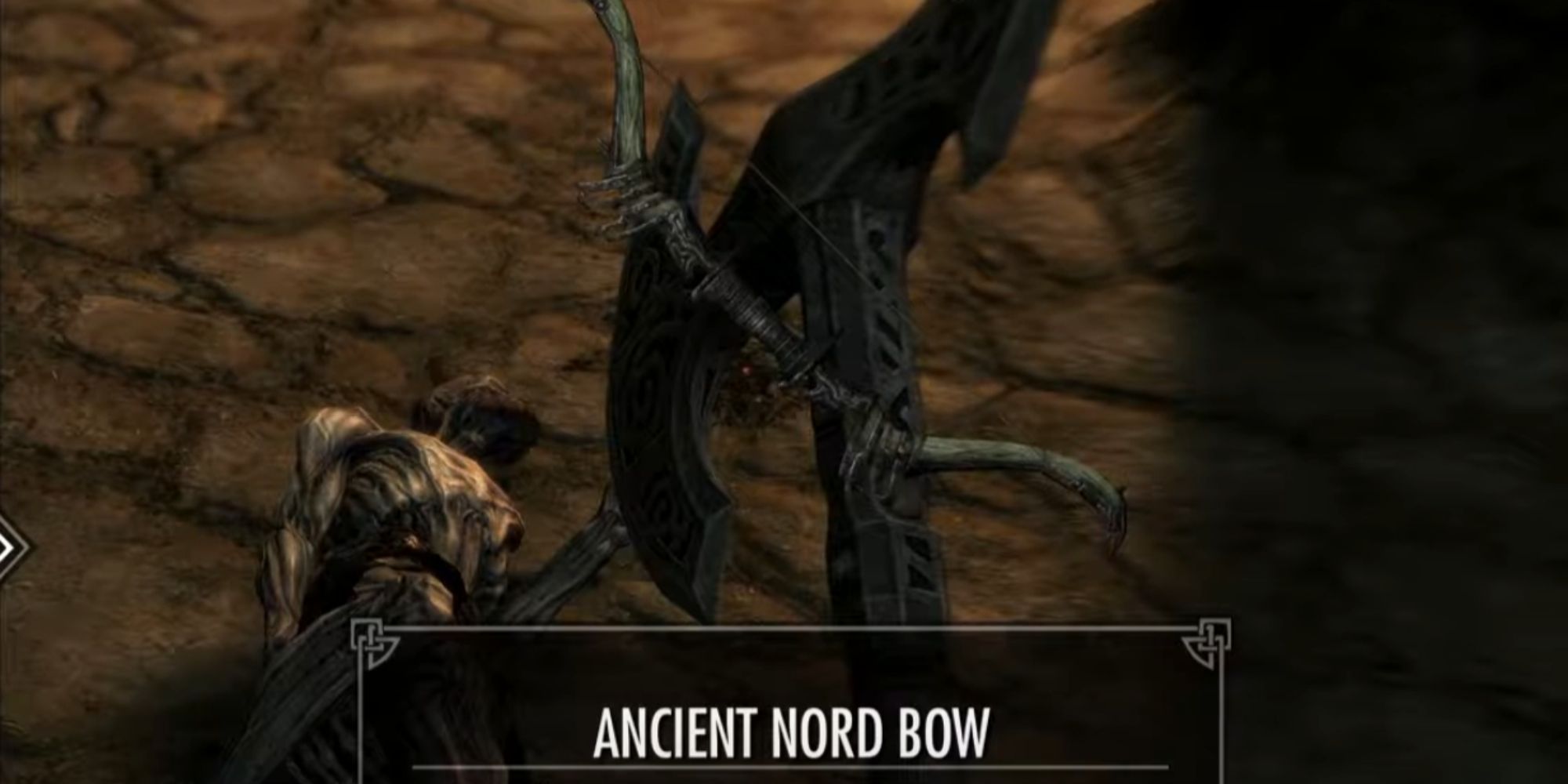 Skyrim The Best Bows In The Game Ranked   Skyrim Ancient Nord Bow In Inventory 