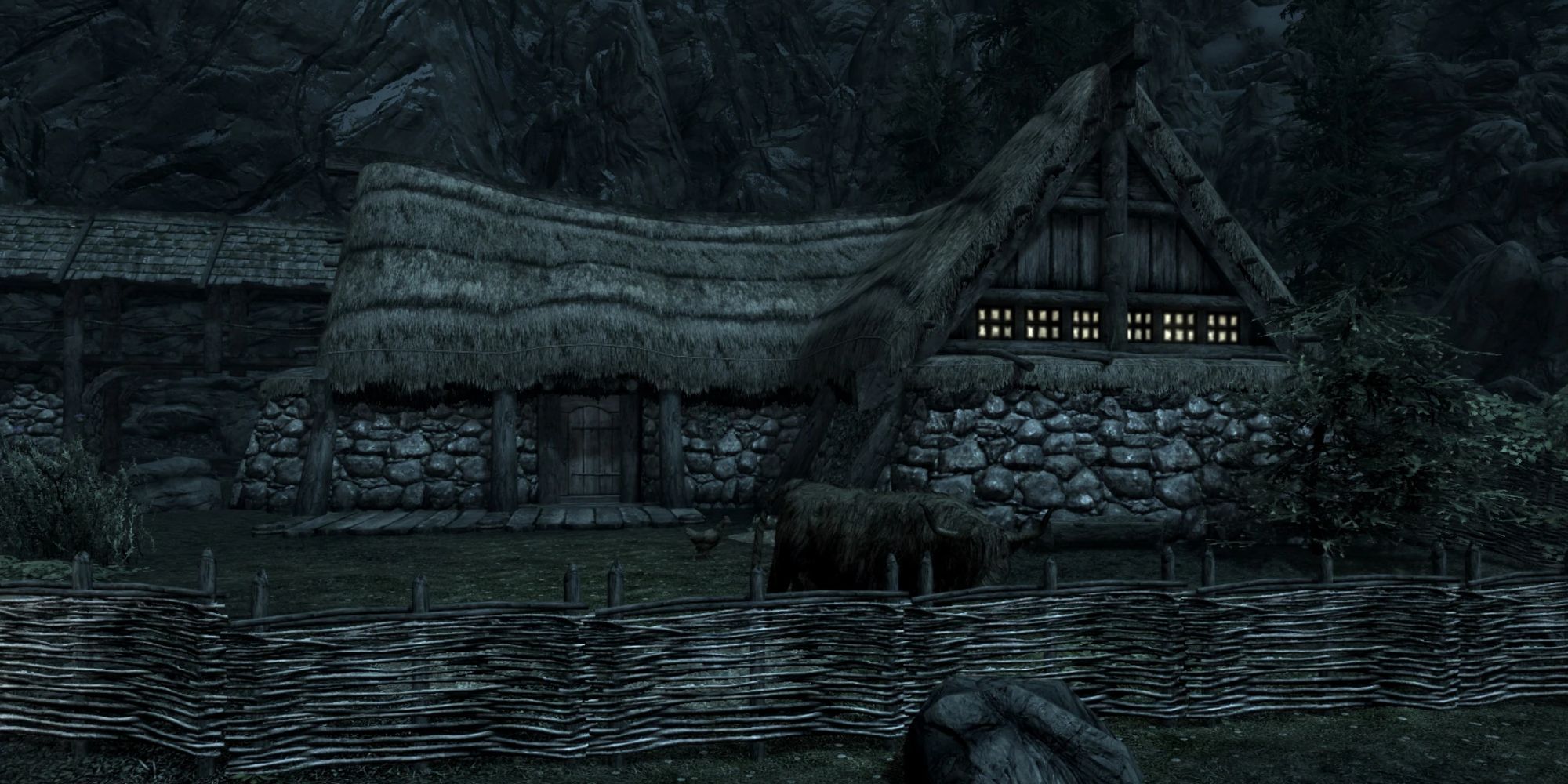 skyrim_hod_and_gerdur's_house_in_front_of_mountain