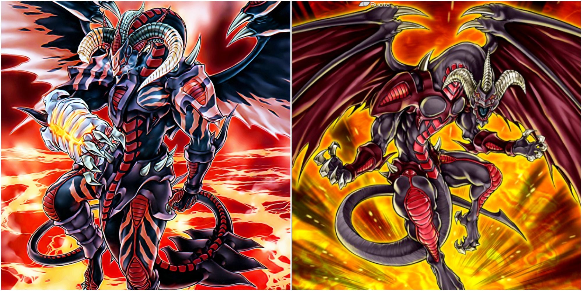yugioh red dragon archfiend and scarlight red dragon archfiend