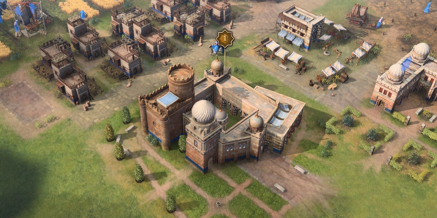 The House of Wisdom with 2 wings in Age of Empires 4