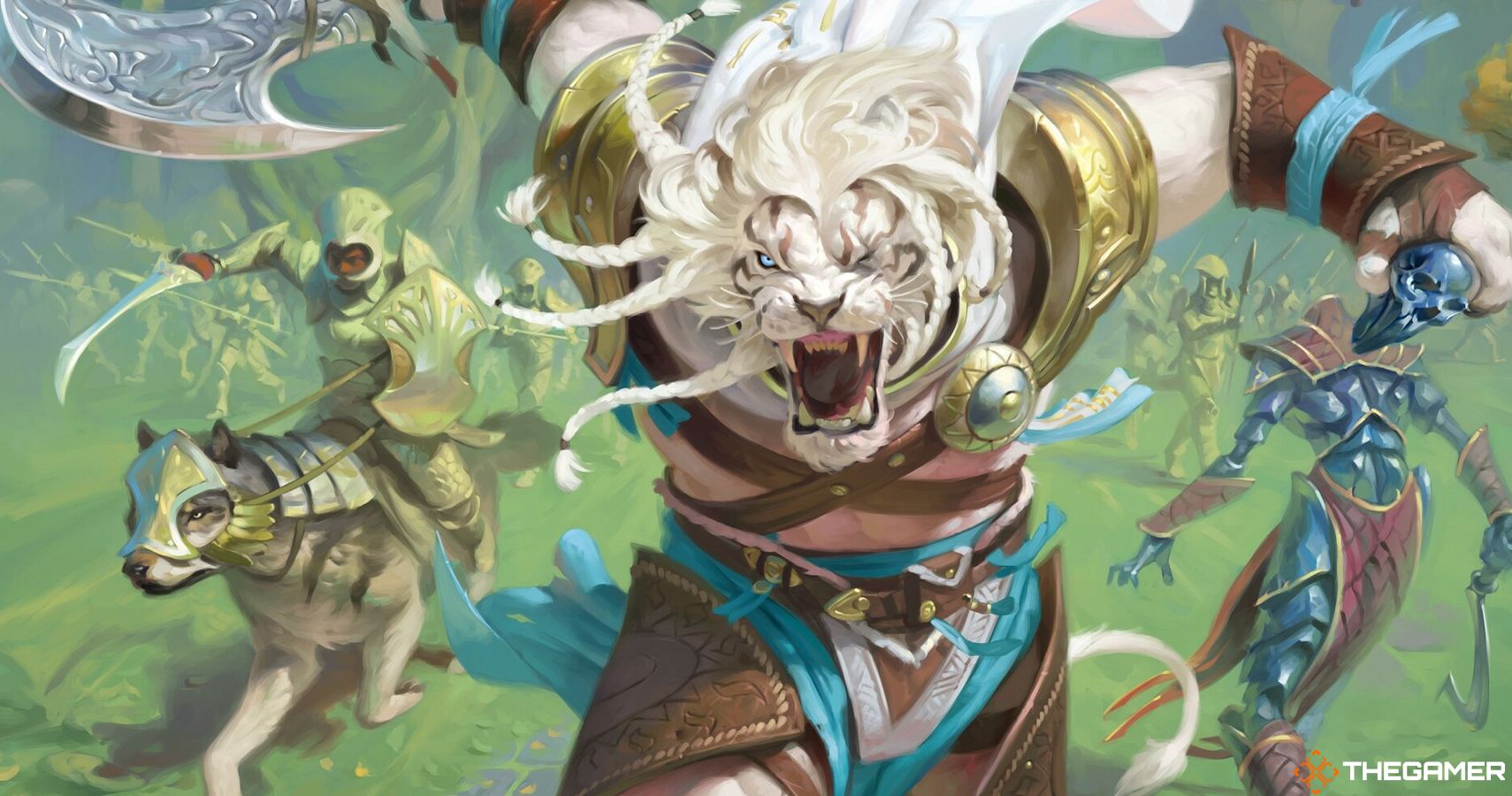 Ajani, the Greathearted by Victor Adame Minguez