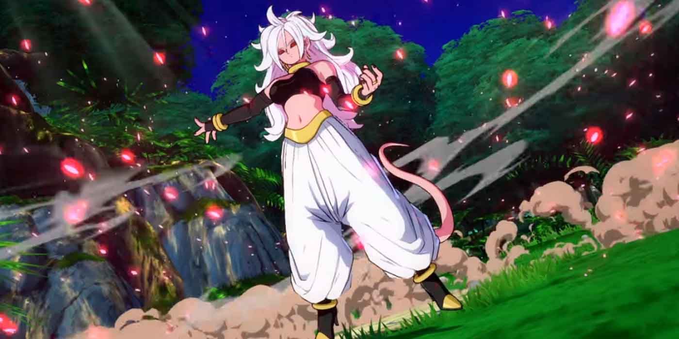 Android 21 is a great choice for offensively minded players in Dragon Ball FighterZ