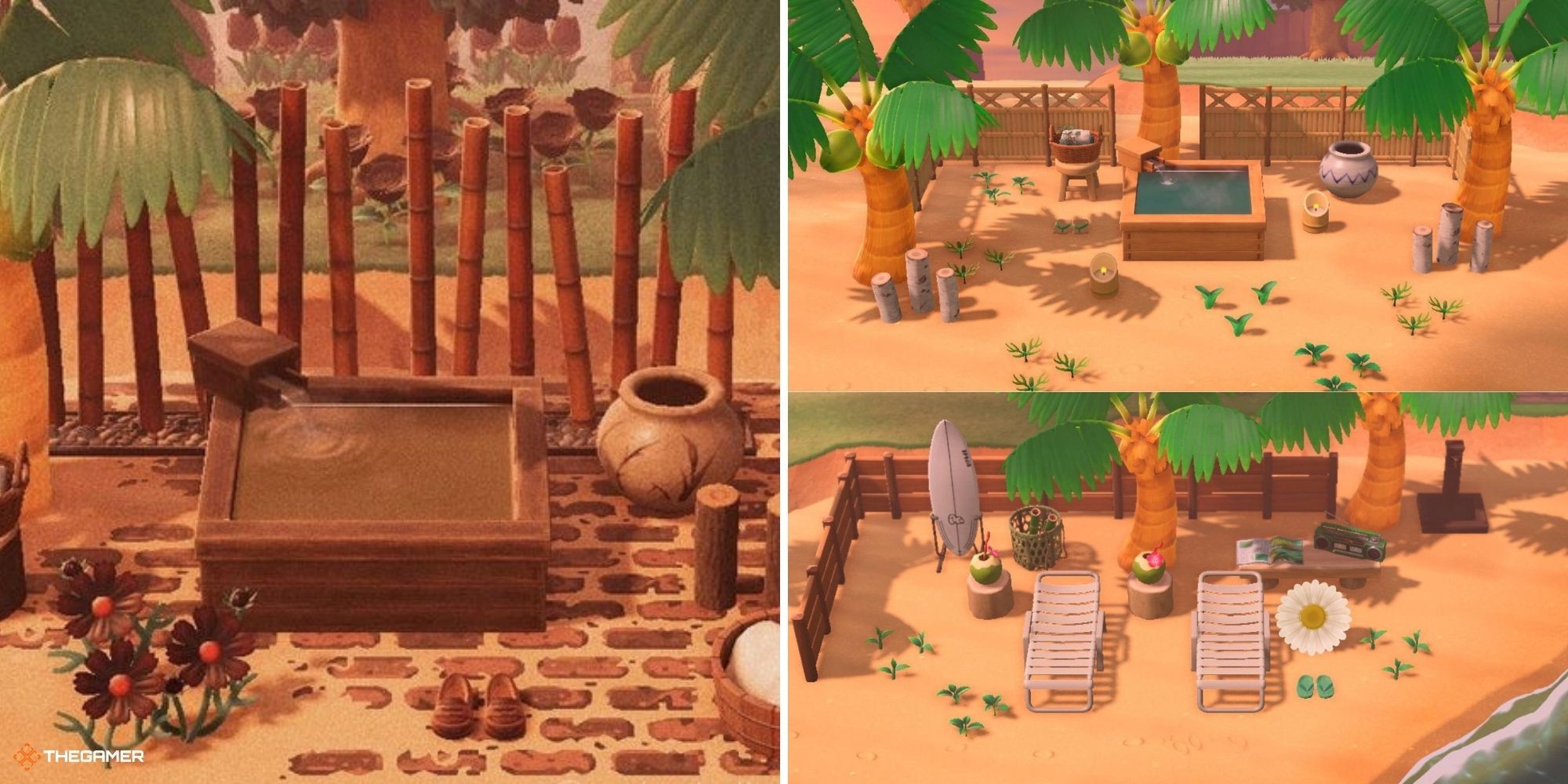 Animal Crossing New Horizons - Beach Examples