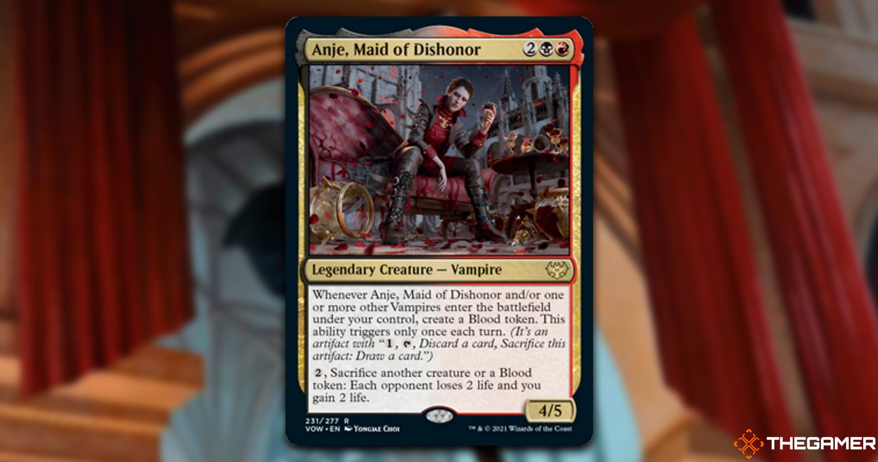 Anje, Maid of Dishonor