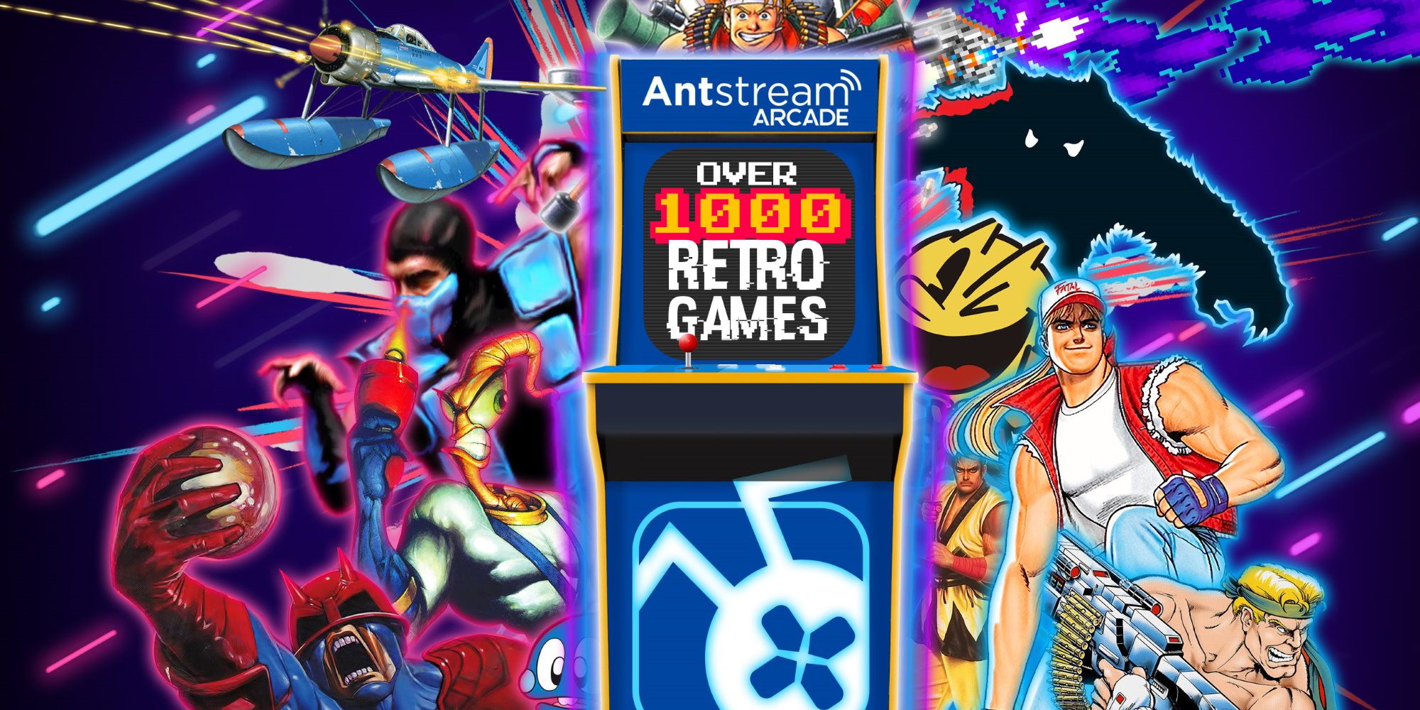Antstream Arcade will bring cloud gaming service and 1,300 retro