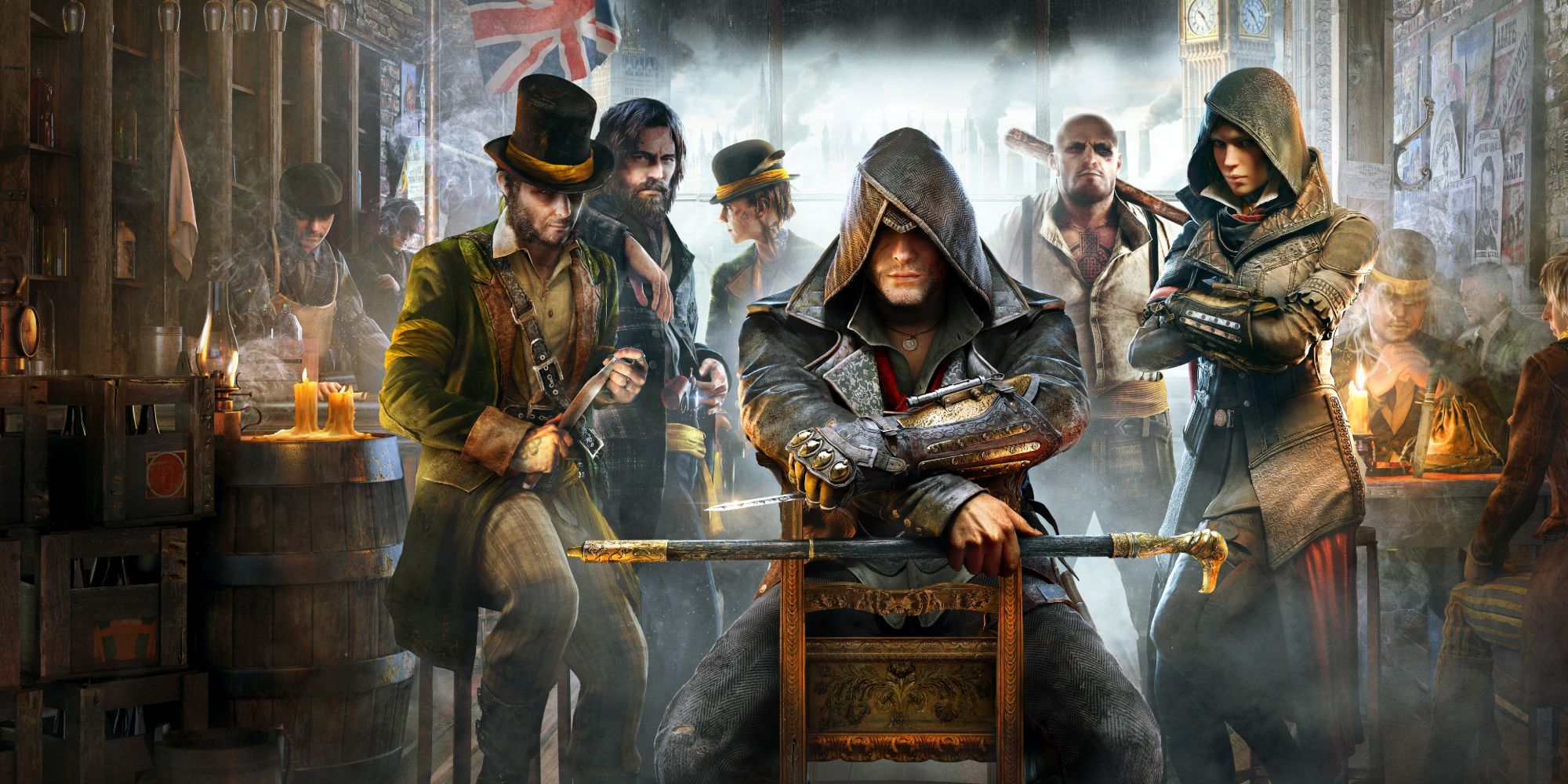 Assassins creed syndicate frye twins cover art