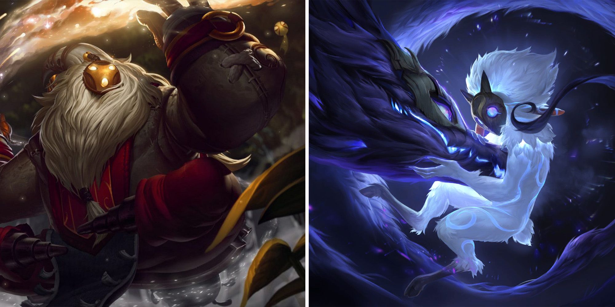 Bard and Kindred League of Legends