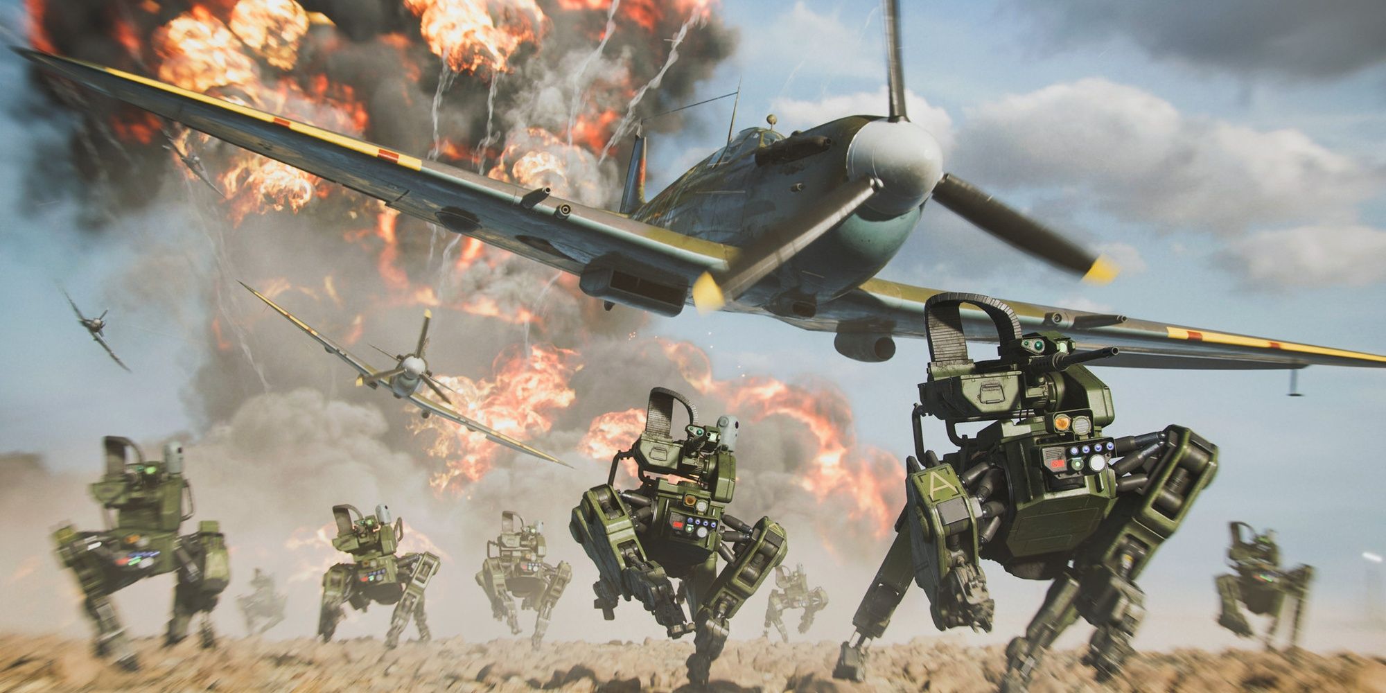 Battlefield 2042 Rangers and 1942 Aircraft