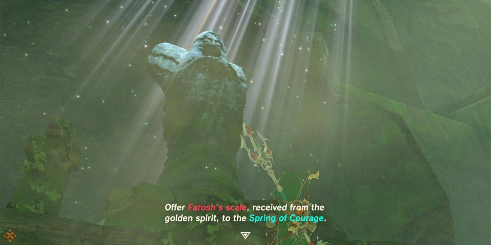 Breath Of The Wild Where To Find The Spring Of Courage
