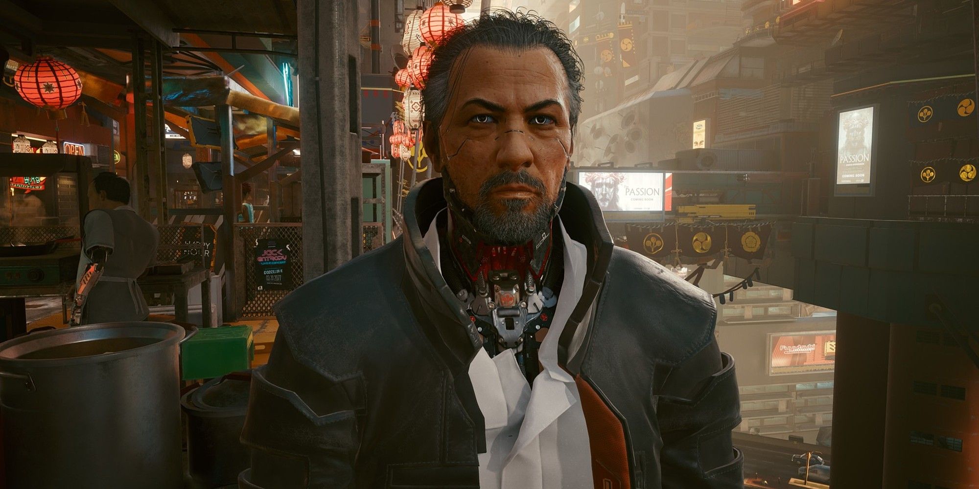 Cyberpunk 2077 Takemura In Night City