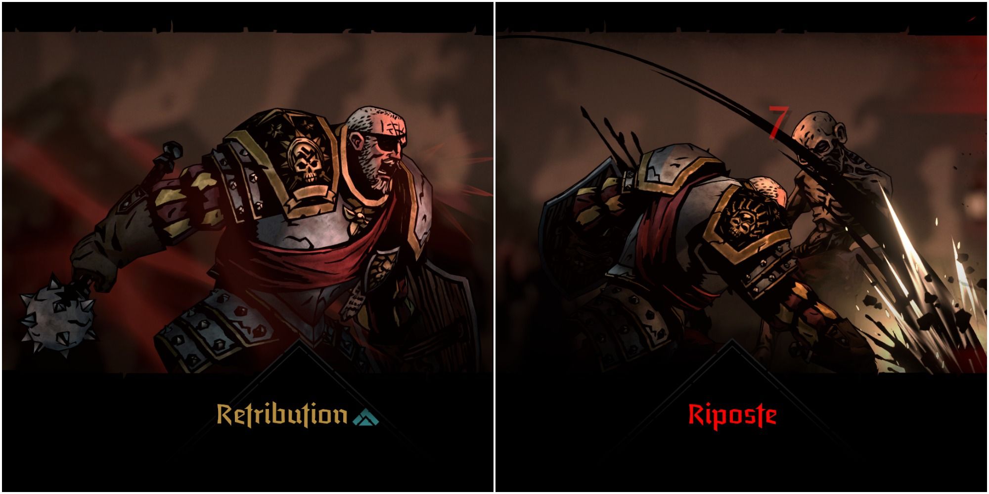 darkest dungeon riposte to other characters?