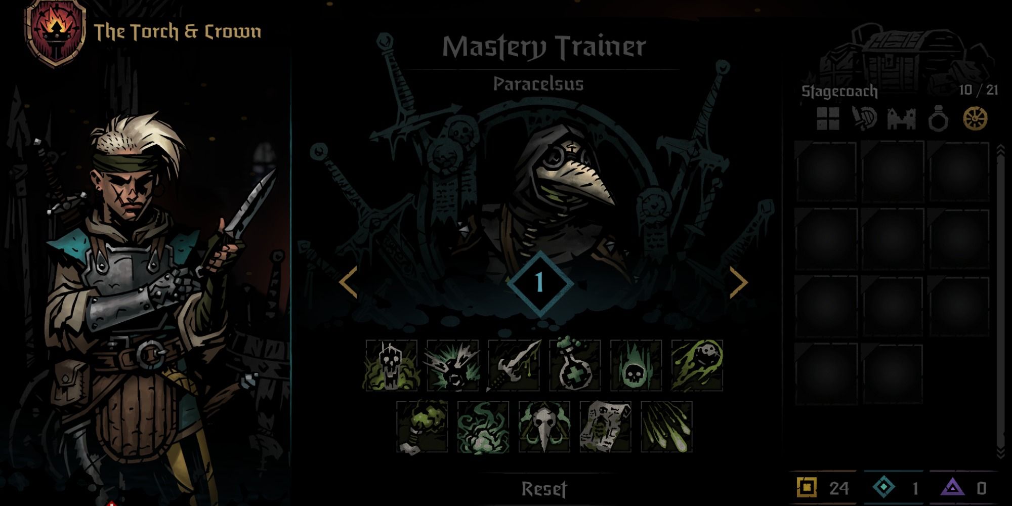 Darkest Dungeon 2 Plague Doctor Mastery Trainer