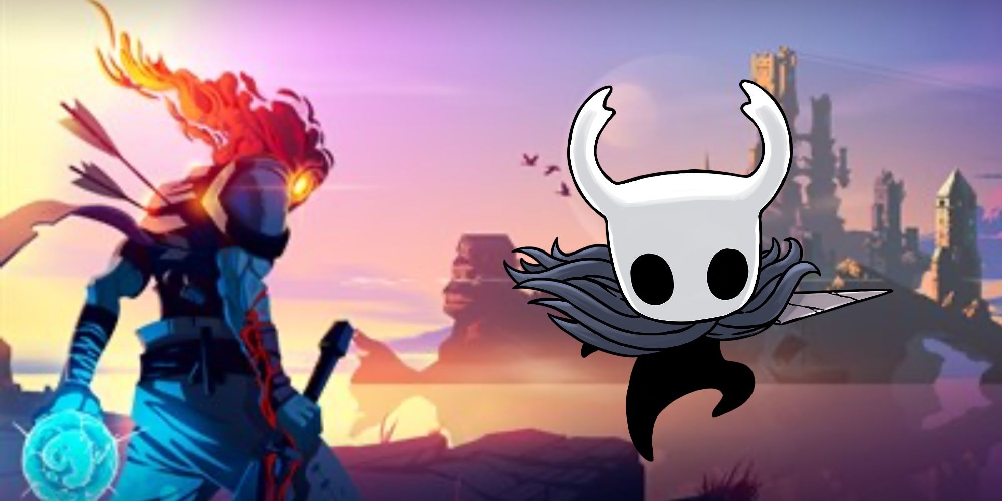 Dead Cells and Hollow Knight