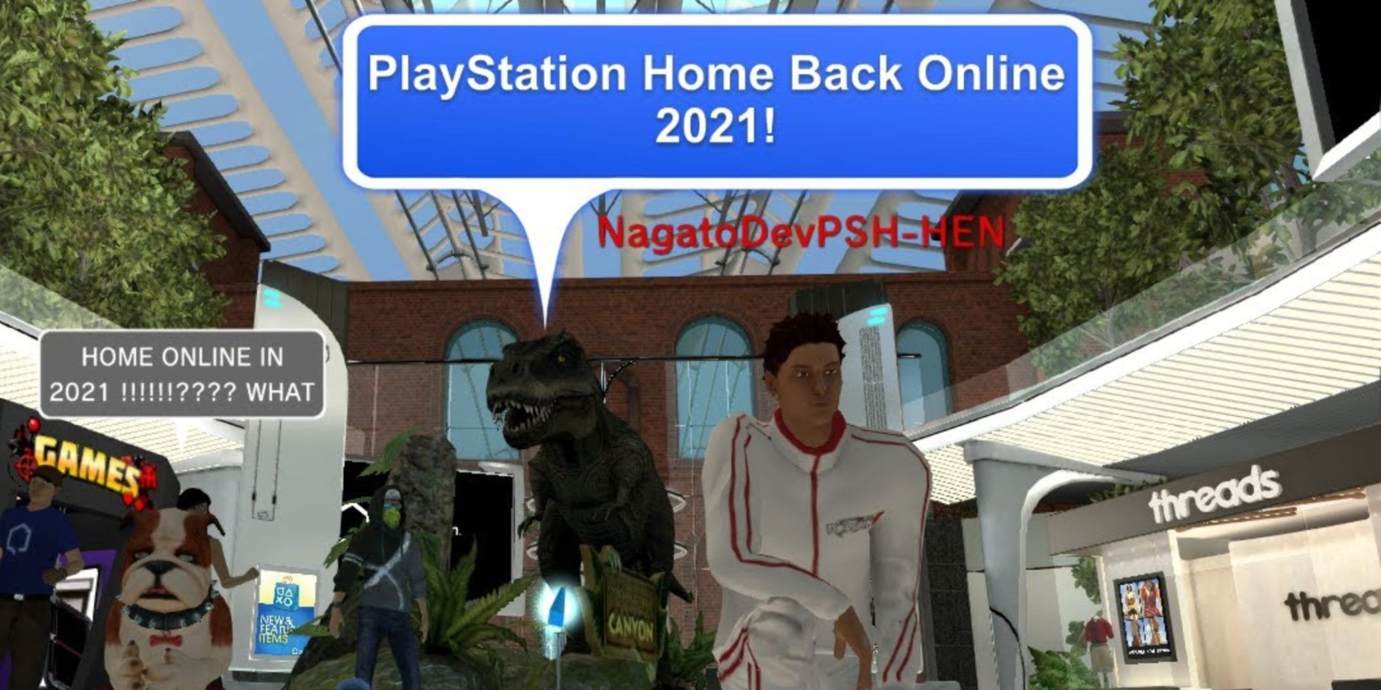 PlayStation Home Back Online 2021 Teaser  Destination Home × PS Online  Network Emulated 