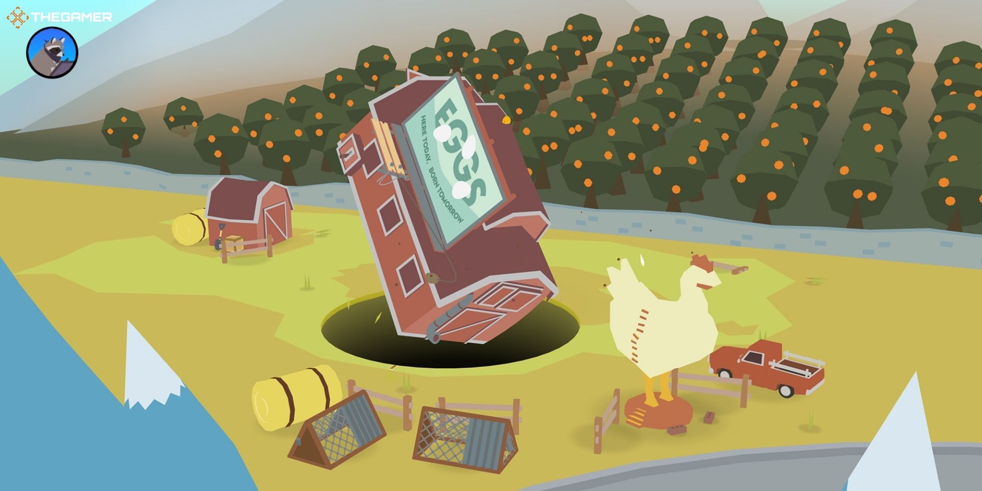 Donut County - Chicken farm