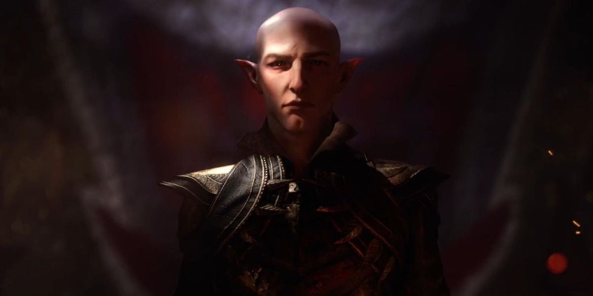 A screenshot of Solas in Dragon Age 4