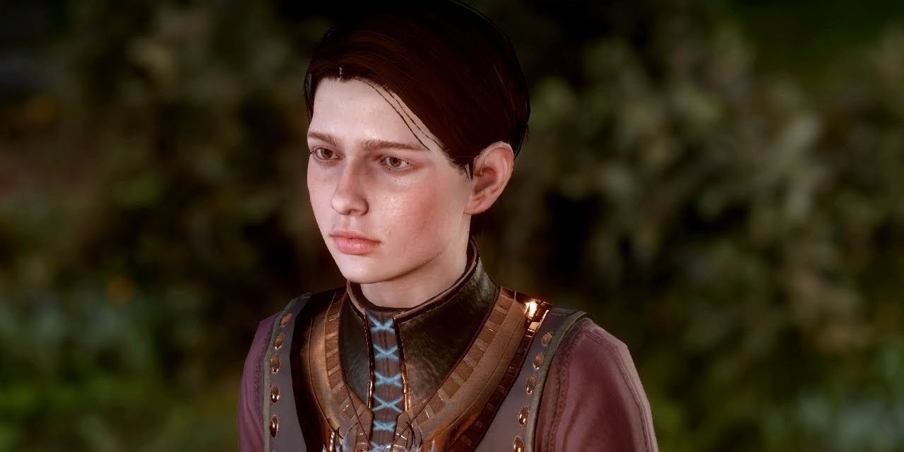 Kieran, the child of Morrigan, as he appears in Dragon Age Inquisition