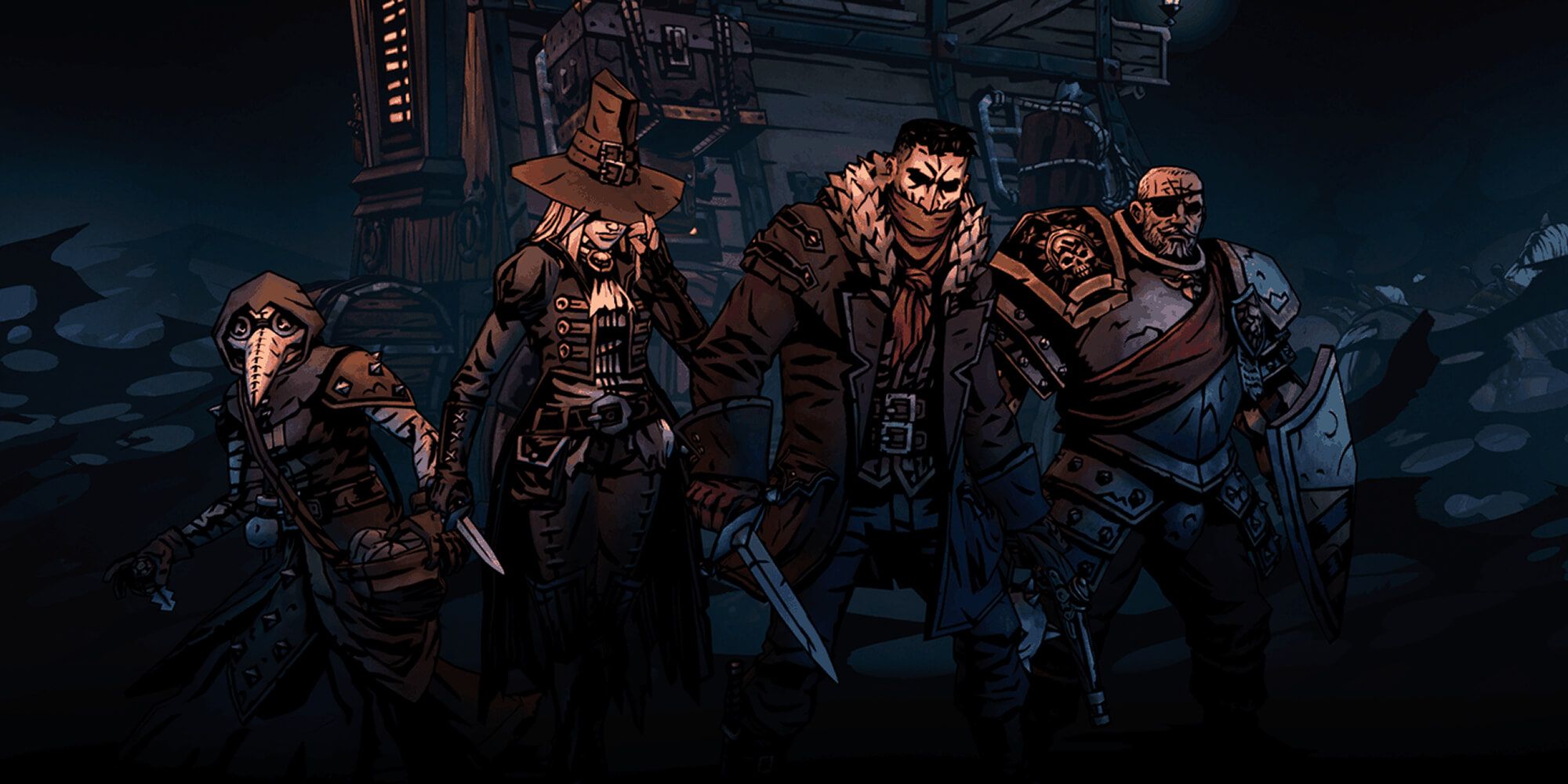 A Cast Of Classes Prepare To Delve Into The Darkest Dungeon