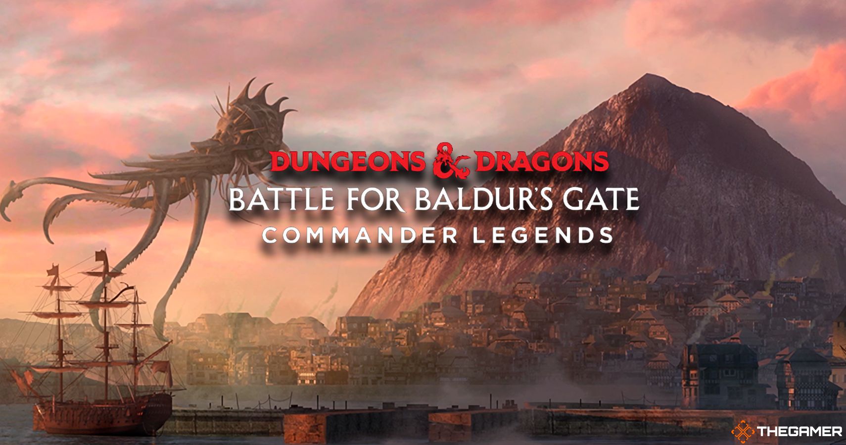 Dungeons & Dragons Battle for Baldur's Gate Commander Legends, featuring concept art by Kamila Szutenberg
