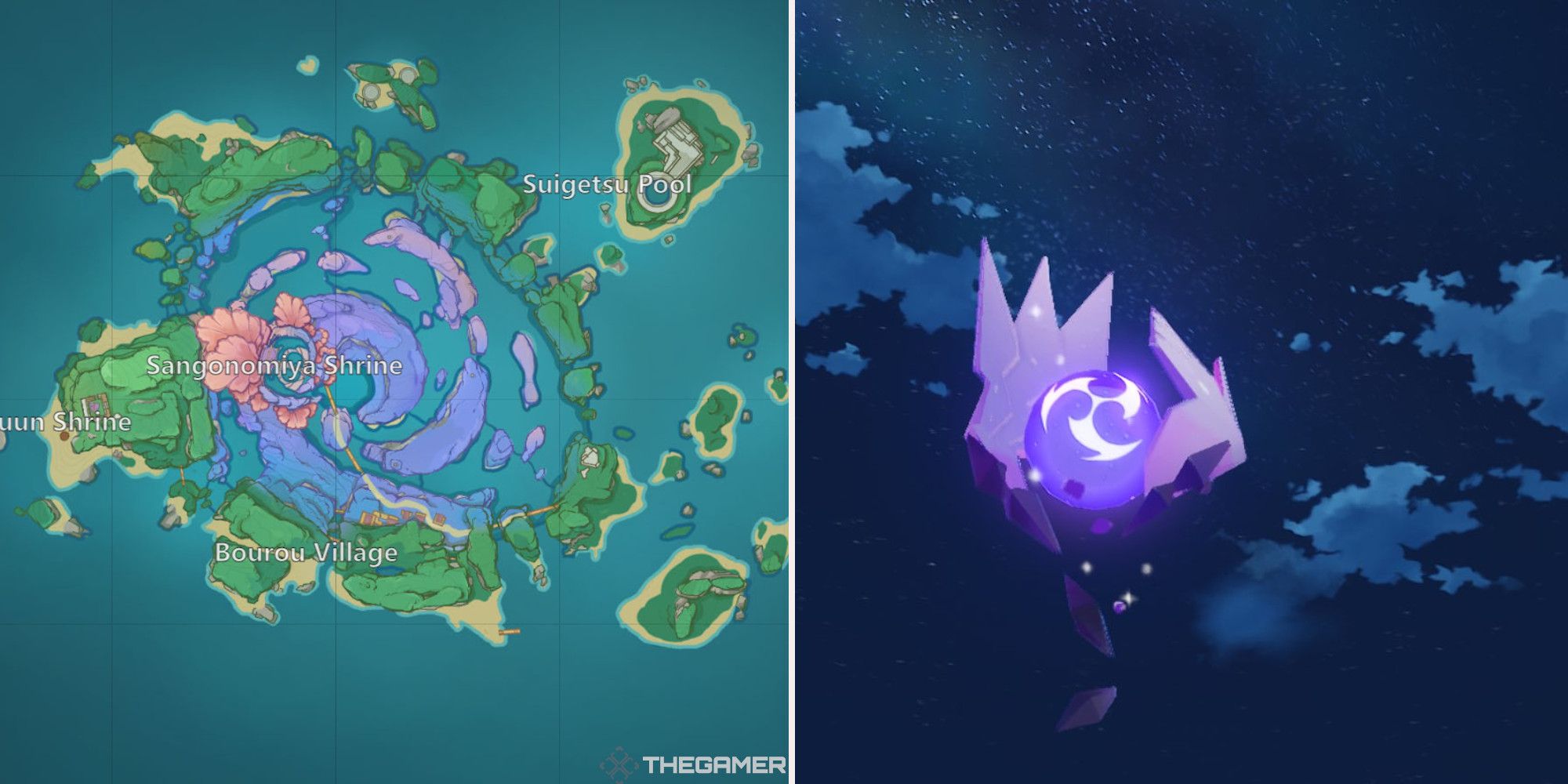 Genshin Impact Electroculus Locations On Watatsumi Island, Inazuma