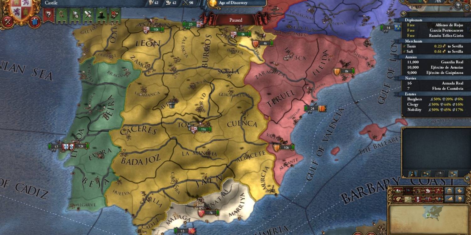 Europa Universalis 4 How To Trigger The Iberian Wedding
