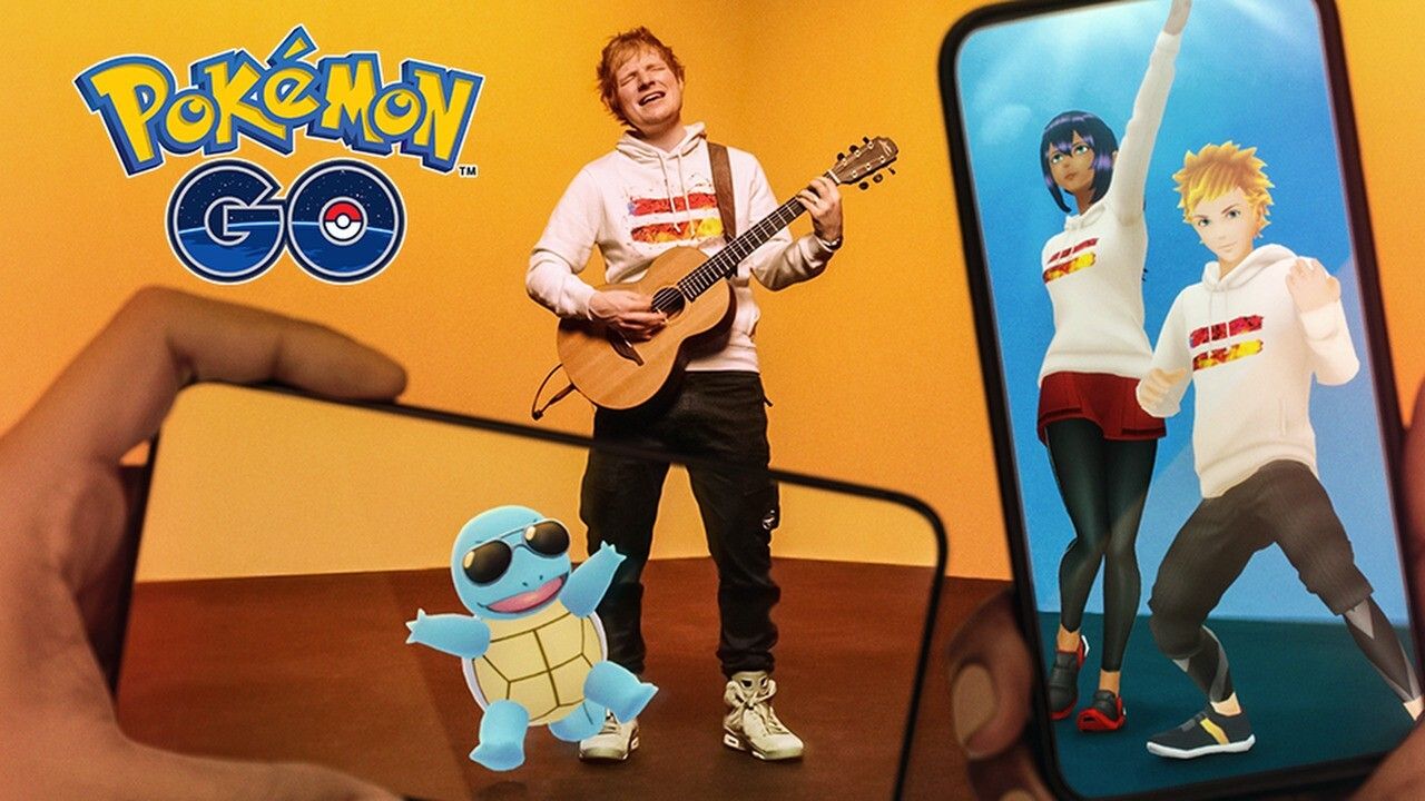 Ed Sheeran Pokemon Go