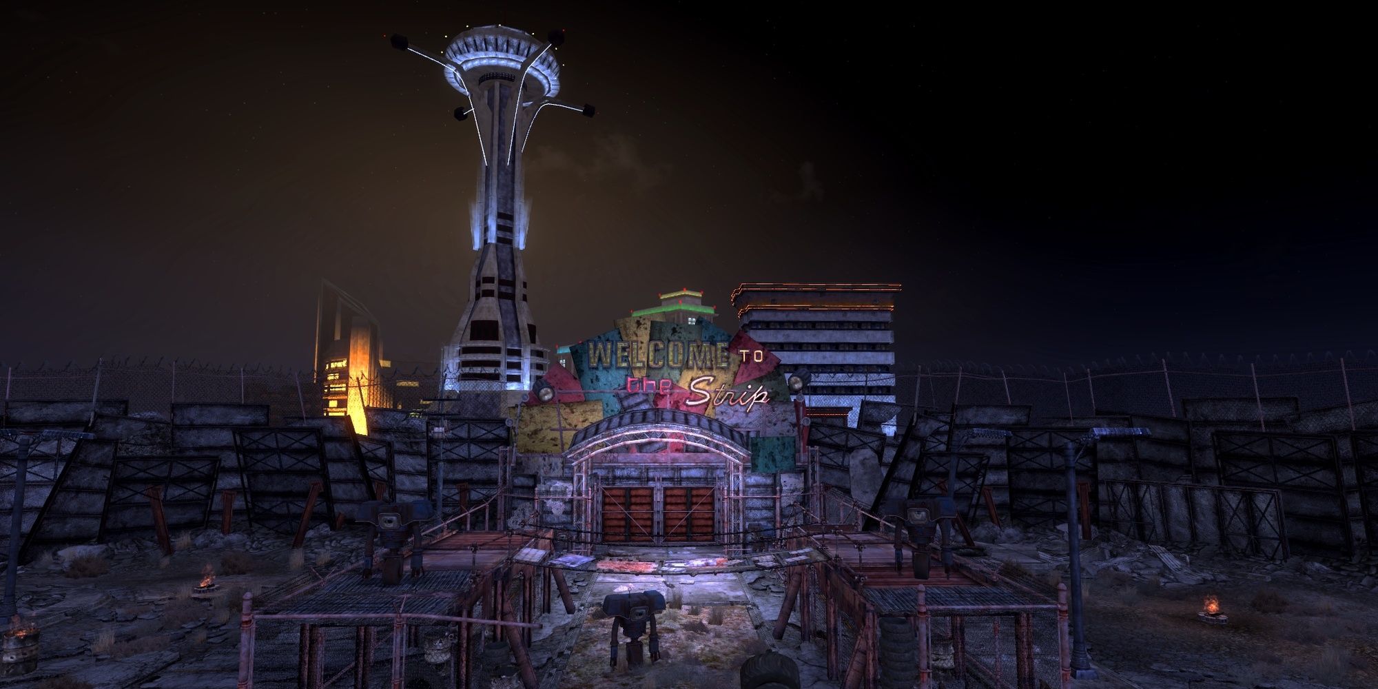 Fallout New Vegas The Strip Entrance