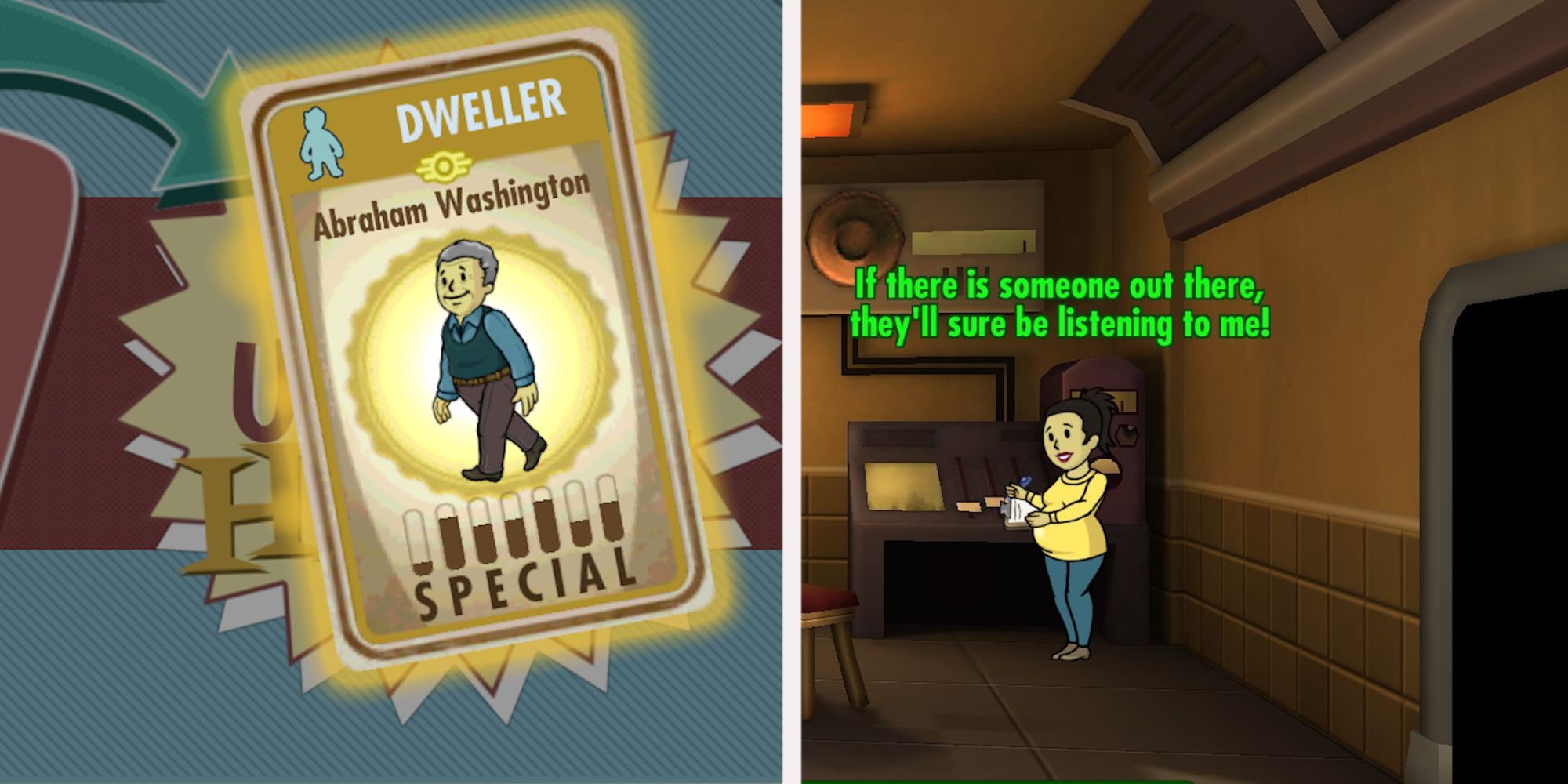 dwellers do you need before the mysterious stranger shows up in fallout shelter