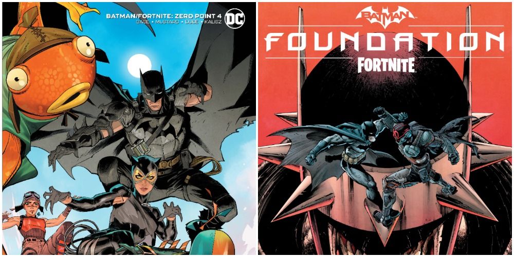 Fortnite batman crossover comics