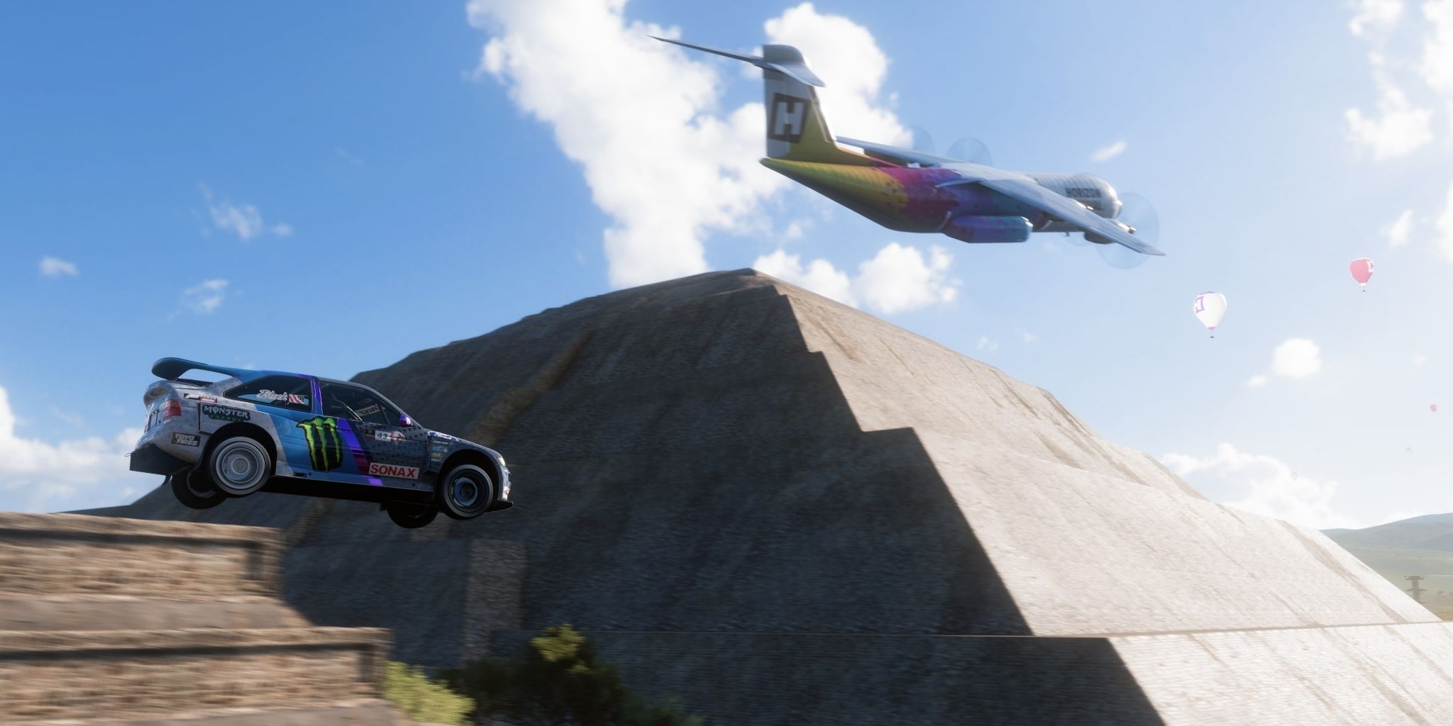 On a Wing and a Prayer Showcase Event in Forza Horizon 5