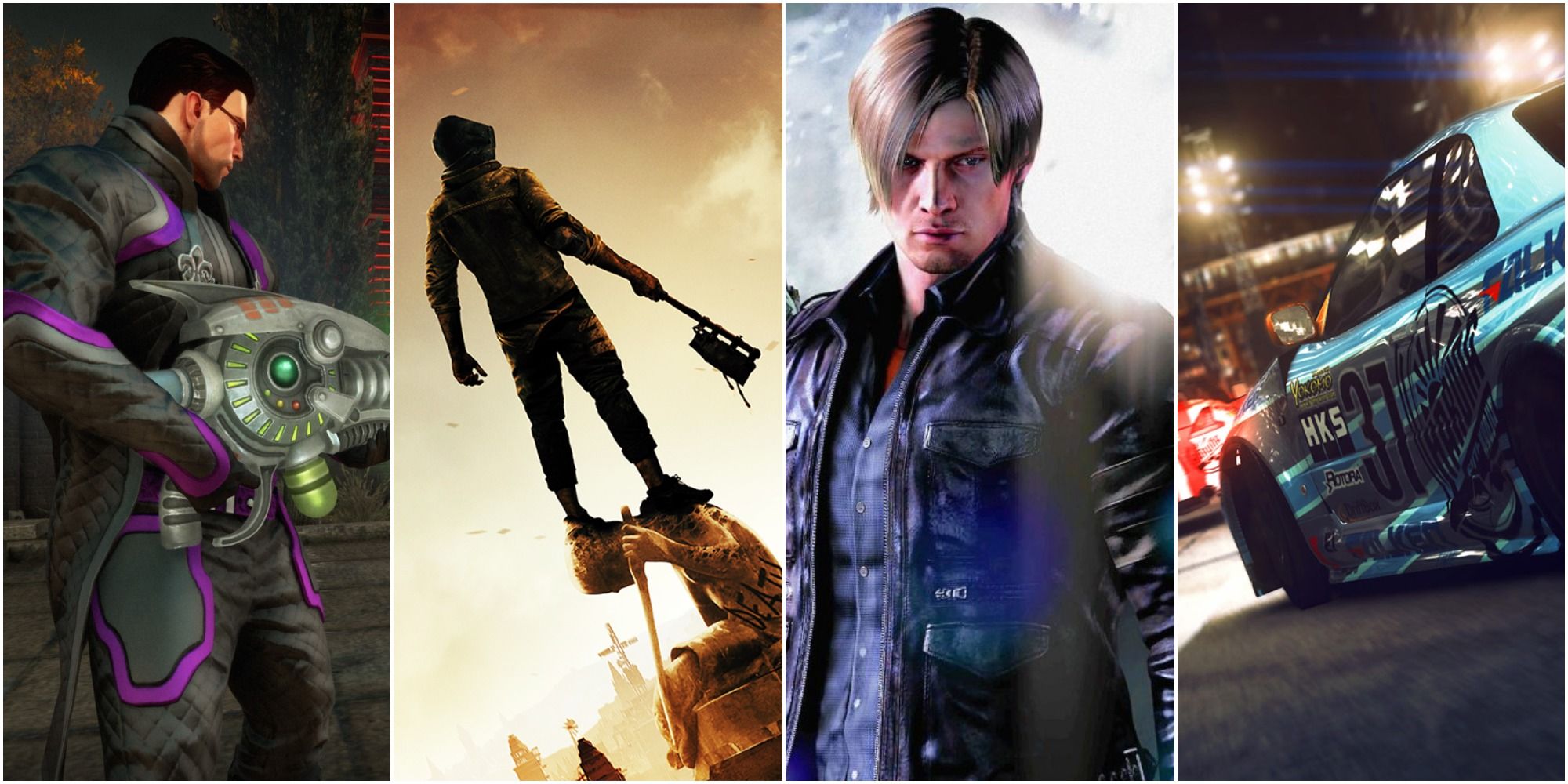 Featured - Saints Row 4, Dying Light, Resident Evil 6, Grid 2
