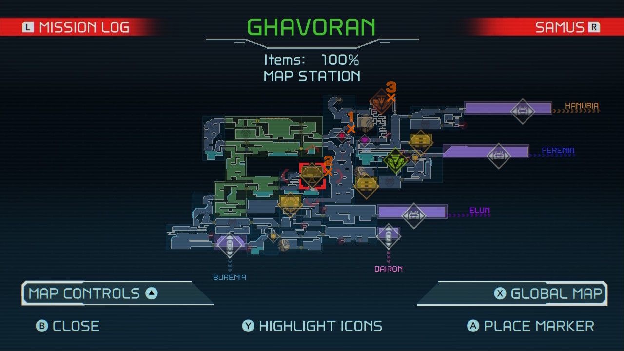 Ghavoran Energy Tank Map