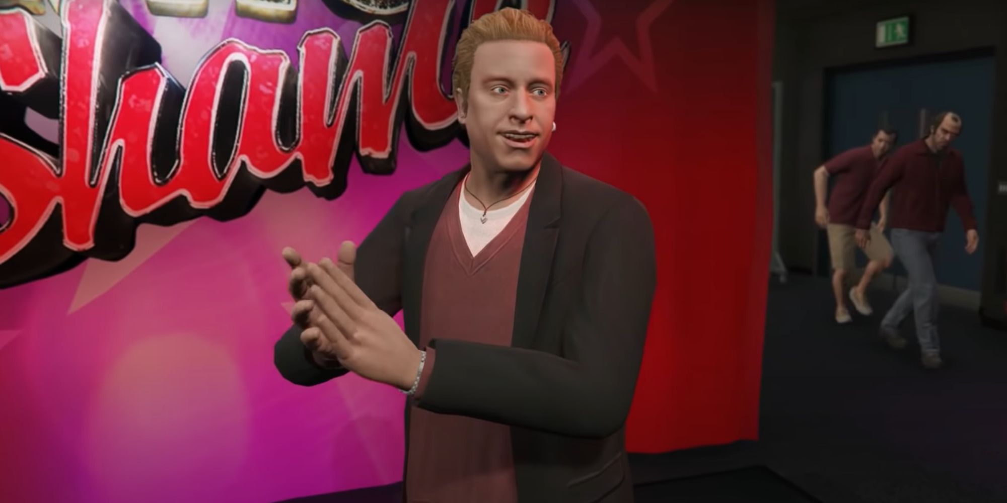 Grand Theft Auto 5 Screenshot Of Lazlow At Fame Or Shame