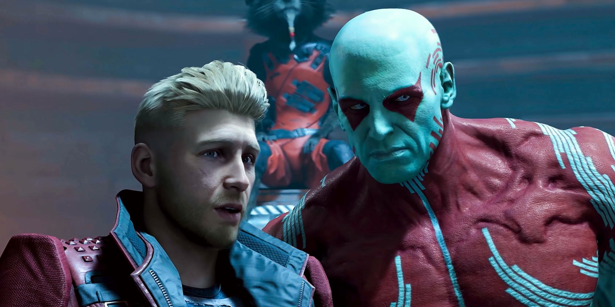 Guardians Of The Galaxy Screenshot Of Peter and Drax