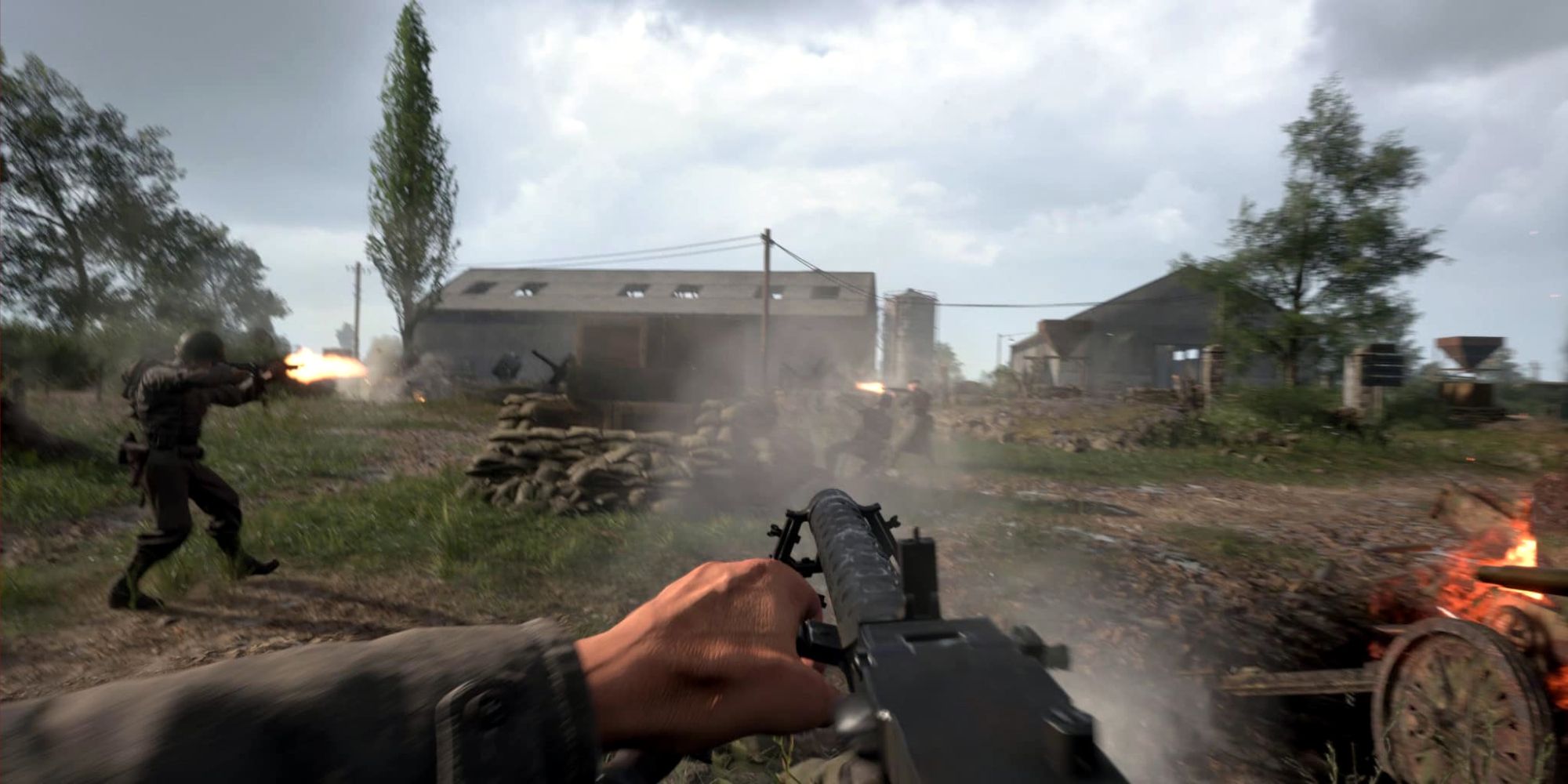 screenshot of first person shooter gameplay