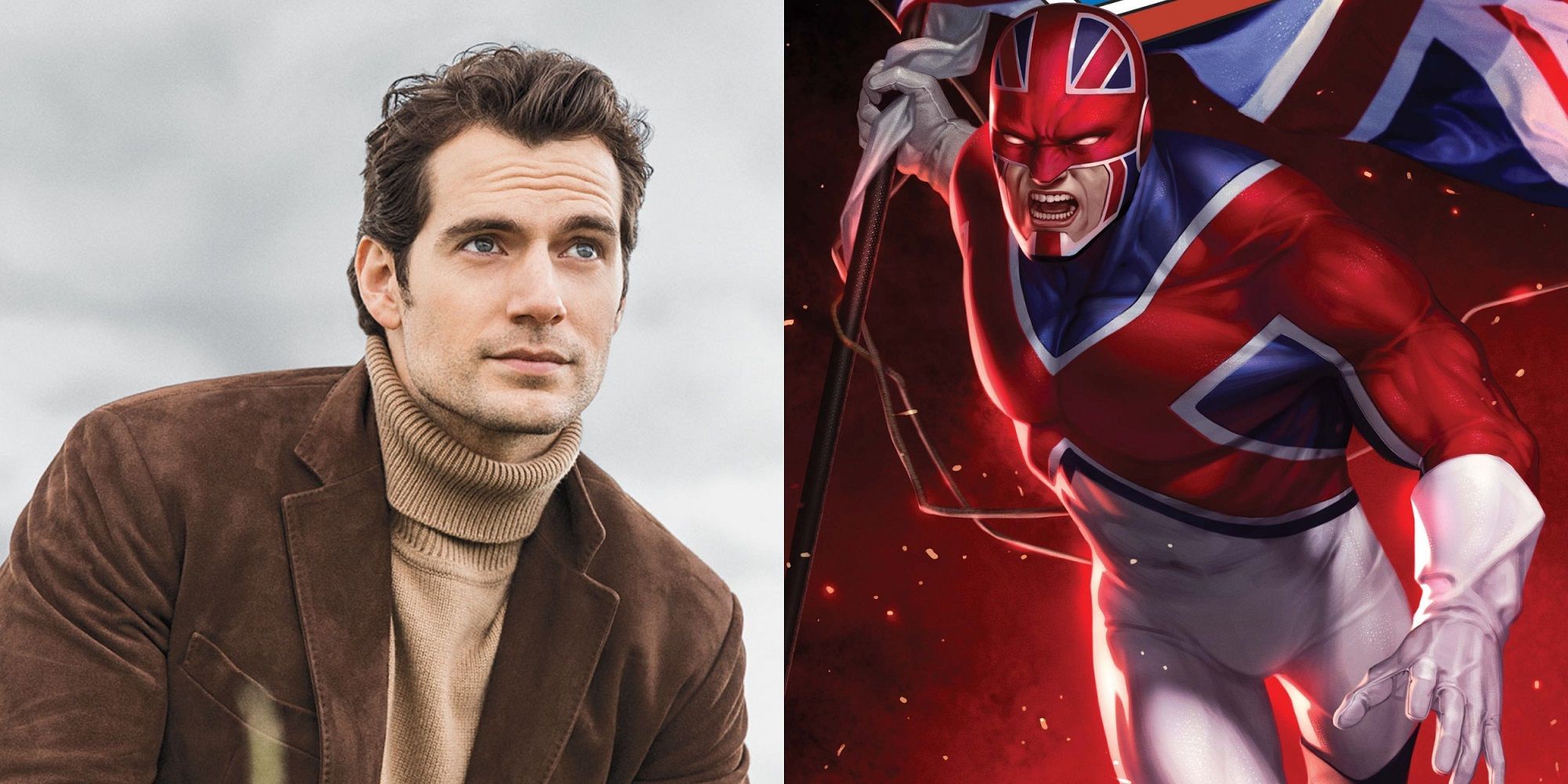 Completely Marvel - DC Star Henry Cavill Open To Making The Leap To Marvel;  Would Love To Play Captain Britain Asked by The Hollywood Reporter which  character he would want to play