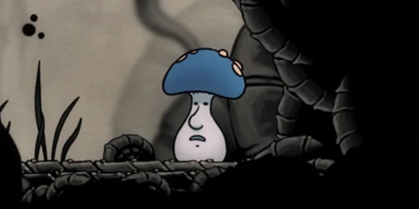Hollow Knight Creepy NPC 5 mister mushroom