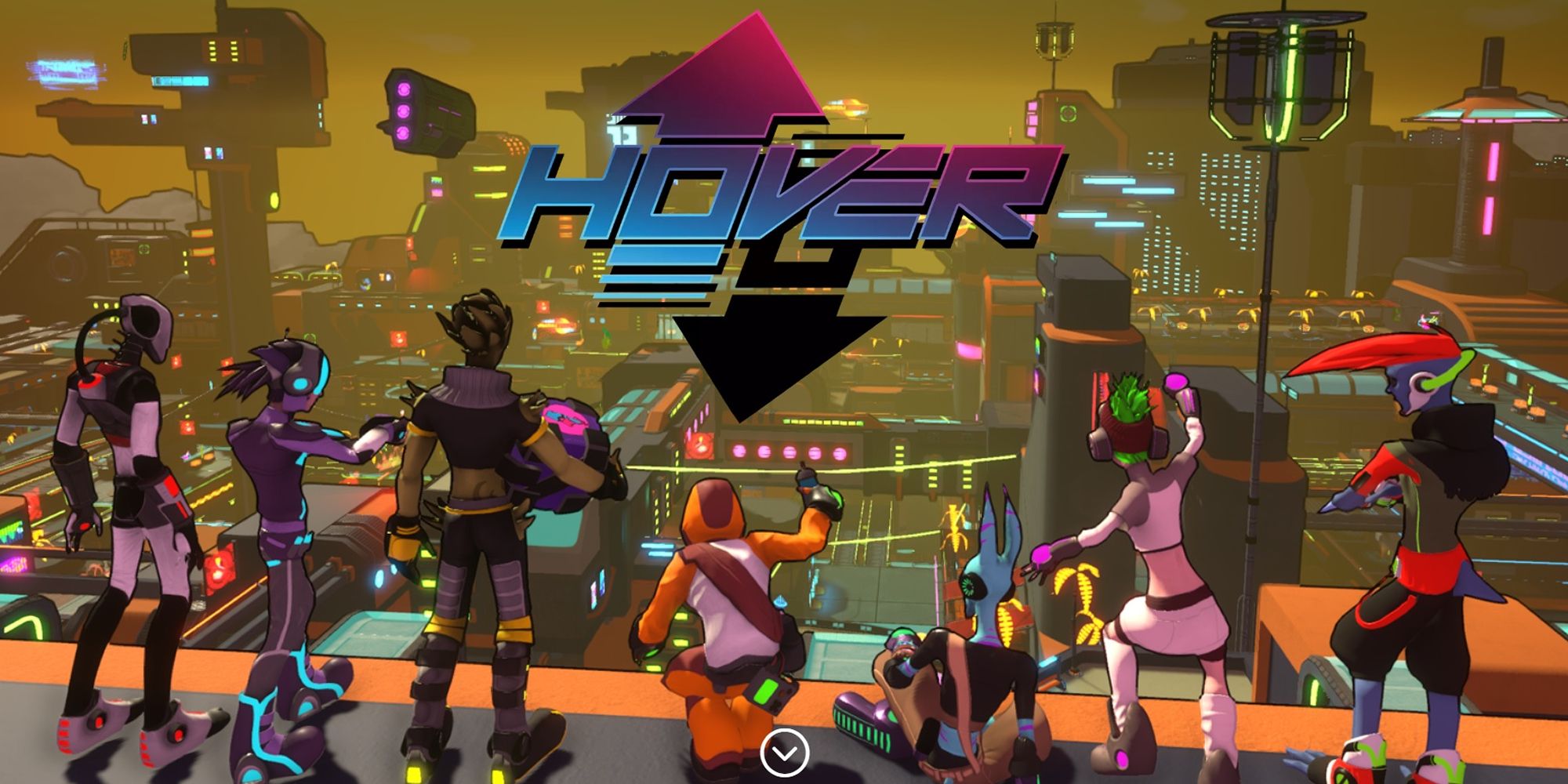 The Hover Cast Stares Out At The City