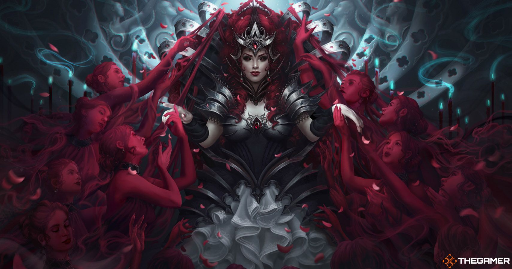 Innistrad-Crimson-Vow-key-art-by-Justyna-Gil-2