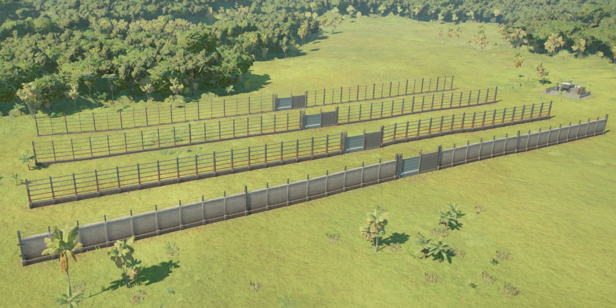 JWE2 different fence types